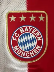 Vorschaubild 2 von P5790 AZ2001 Herren Fußball Trikot Rot Gestreift Gr. 46/S