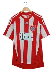 Vorschaubild 1 von P5790 AZ2001 Herren Fußball Trikot Rot Gestreift Gr. 46/S