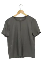 Vorschaubild 1 von Damen T-Shirt Gr. 36 Grau Modern Kurzarm