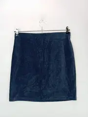 Vorschaubild 2 von Cordrock Damen Gr. M Blau Casual Midirock