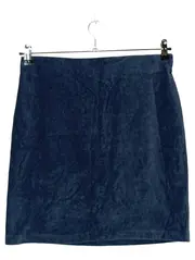 Vorschaubild 1 von Cordrock Damen Gr. M Blau Casual Midirock