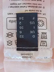 Vorschaubild 4 von Damen Bluse Rosa Gr. 32/XXS ärmellos feminin Falten