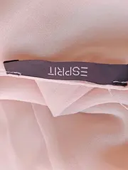 Vorschaubild 3 von Damen Bluse Rosa Gr. 32/XXS ärmellos feminin Falten