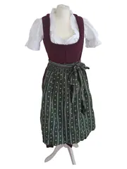 Vorschaubild 1 von Dirndl Trachtenkleid Damen 38 Mehrfarbig Klassisch