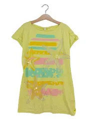 Vorschaubild 1 von Mädchen T-Shirt Gr. 152 Gelb Seestern Streifen Pailletten Casual