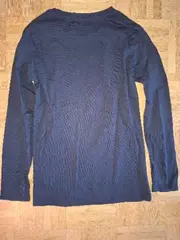 Vorschaubild 3 von Langarmshirt Kinder Gr. 140 Blau Casual Logo-Print