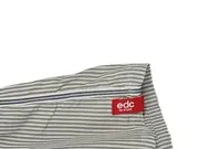 Vorschaubild 5 von EDC Herren Kurzarm Hemd gestreift Beige L Casual mit Brusttasche