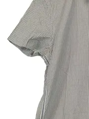 Vorschaubild 3 von EDC Herren Kurzarm Hemd gestreift Beige L Casual mit Brusttasche