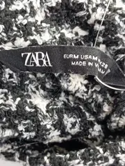 Vorschaubild 3 von Damen Strickjacke 38/M Mehrfarbig Strukturmuster Fransen