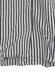 Vorschaubild 5 von Damen Hemdbluse gestreift Weiß Gr. 38;M Casual Sommer Bluse
