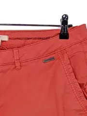 Vorschaubild 2 von Stoffhose Chino Damen Größe 44 Orange Baumwolle Casual