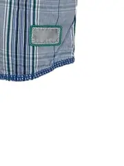 Vorschaubild 4 von Hemd Jungen Gr. 92 kariert Langarm blau grün Baumwolle