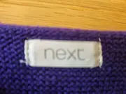 Vorschaubild 5 von Mädchen Strickjacke Langarm Bunt Gestreift Baumwolle Gr. 110