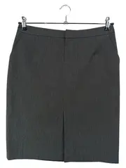 Vorschaubild 1 von Bleistiftrock Damen 38/M Grau Klassisch Business Elegant