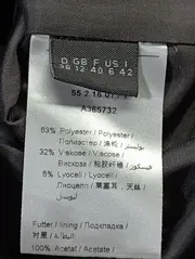 Vorschaubild 4 von Bleistiftrock Damen 38/M Grau Klassisch Business Elegant