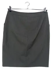 Vorschaubild 2 von Bleistiftrock Damen 38/M Grau Klassisch Business Elegant