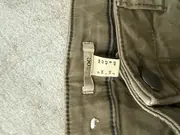 Vorschaubild 5 von EDC Damen Jeans Skinny Fit Stretch Hose Oliv Gr. 38 W29 L28