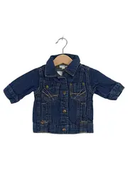 Vorschaubild 1 von Baby Jeansjacke Gr. 60/62 Blau Baumwolle Denim