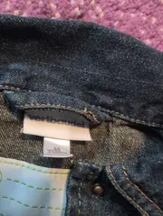 Vorschaubild 6 von Baby Jeansjacke Gr. 60/62 Blau Baumwolle Denim
