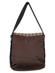 Vorschaubild 2 von Damen Umhängetasche Braun Gestreift Outdoor Schultertasche