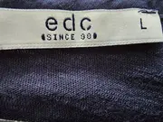 Vorschaubild 7 von Damen T-Shirt Gr. 40/L Blau Casual Lochmuster Baumwolle