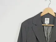 Vorschaubild 2 von Damen Blazer Gr. 44 Grau Business Büro Jacke Elegant