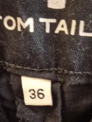 Vorschaubild 5 von Chino Damen Stoffhose Hose Slim Fit Gr. 36 Blau Baumwolle Stretch