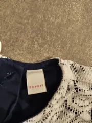 Vorschaubild 4 von Mädchen Festliches Kleid Gr. 74 Weiß Spitze Elegant