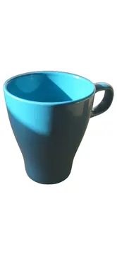 Vorschaubild 1 von Kaffeetasse Blau Keramik 250ml Basic Design Tasse Kaffee Tee