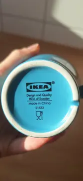 Vorschaubild 3 von Kaffeetasse Blau Keramik 250ml Basic Design Tasse Kaffee Tee