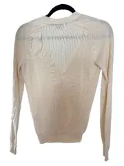 Vorschaubild 2 von Damen Strickjacke Cardigan Beige Gr. 34/XS