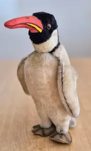 Vorschaubild 3 von Pinguin Kuscheltier Nostalgisch Beige 33 cm