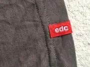 Vorschaubild 7 von EDC Damen T-Shirt Grau Gr. 36/S Casual Baumwolle