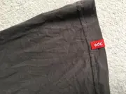 Vorschaubild 3 von EDC Damen T-Shirt Grau Gr. 36/S Casual Baumwolle