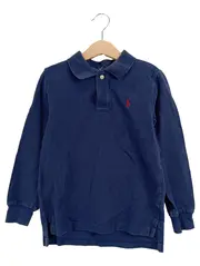 Vorschaubild 1 von Langarm Poloshirt Kinder Gr. 128 Blau Baumwolle