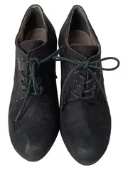 Vorschaubild 2 von Damen Stiefelette Gr. 40 Schwarz Elegant Schnürschuh