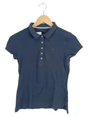 Vorschaubild 1 von Damen Poloshirt Gr. 36/S Blau Klassisch Kurzarm