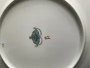 Vorschaubild 2 von Essteller Porzellan Weiß Klassisch mit Rosenmuster Teller