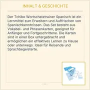 Vorschaubild 3 von Tschibo Spanisch Kartenspiel Verben Lernkarten Sprachkurs Deutsch
