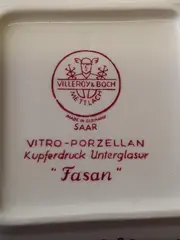 Vorschaubild 4 von Dekoschale Fasan Rot Porzellan 12 cm