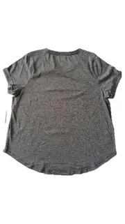 Vorschaubild 3 von Damen Sport Shirt Performance Grau Meliert Gr. XL Kurzarm