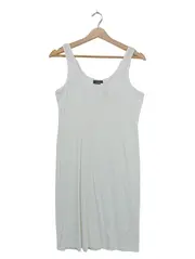 Vorschaubild 1 von Unterkleid Damen Gr. 42 Weiß Basic Trägerkleid
