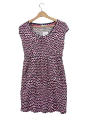 Vorschaubild 1 von Damen Freizeitkleid Gr. 40 Mehrfarbig Geometrisch Muster Jersey