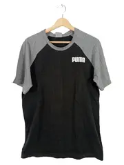 Vorschaubild 1 von Herren Sport T-Shirt Gr. M Schwarz Grau Logo-Print