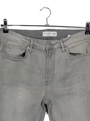 Vorschaubild 2 von Herren Jeans Slim Fit Hose Grau W34 L30 Baumwolle