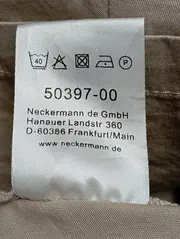 Vorschaubild 5 von W.O.B World of Basics Damen Leichte Jacke Blazer Gr. 52 Beige Baumwolle