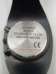 Vorschaubild 3 von Damen Armbanduhr Schwarz Casual Edelstahl Uhr ES2BN755713L30 35mm