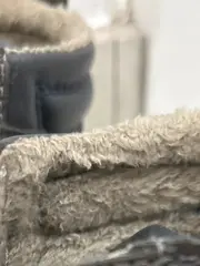 Vorschaubild 3 von Kinder Stiefel Grau Gr. 28 Praktisch Klettverschluss Reißverschluss Winter