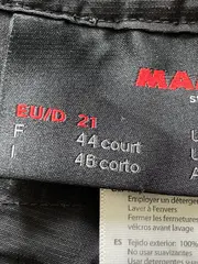 Vorschaubild 4 von Outdoorhose Damen Größe 21 Schwarz Wanderhose Trekkinghose