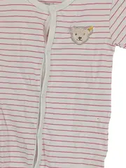 Vorschaubild 2 von Baby Body Gr. 74 gestreift mehrfarbig Baumwolle Teddy Applikation